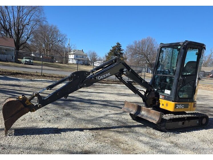 2017 John Deere 26G inspected unit