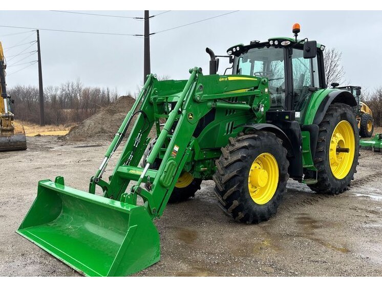 2021 John Deere 6195M inspected unit